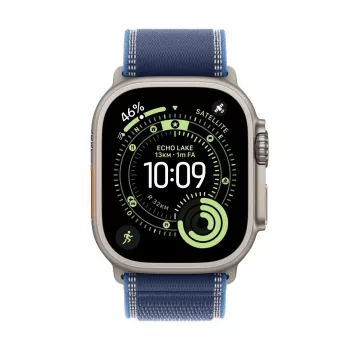 APPLE Watch Ultra 3 (2025) LTE 49mm Θήκη τιτανίου με Trail Loop S/M - Μπλε