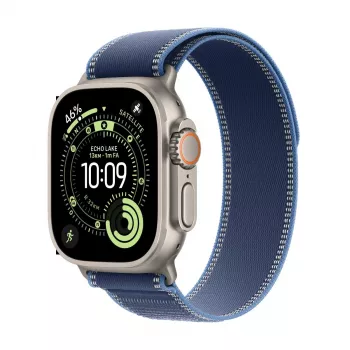 APPLE Watch Ultra 3 (2025) LTE 49mm Θήκη τιτανίου με Trail Loop M/L - Μπλε