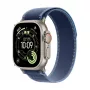 APPLE Watch Ultra 3 (2025) LTE 49mm Θήκη τιτανίου με Trail Loop M/L - Μπλε