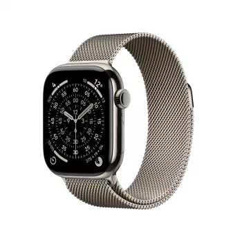 APPLE Watch Series 11 GPS + Cellular 42 mm Θήκη φυσικού τιτανίου με φυσικό Milanese Loop
