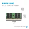 HP DDR4 - Module - 32 GB - SO DIMM 260-PIN - 3200 MHz / PC4-25600