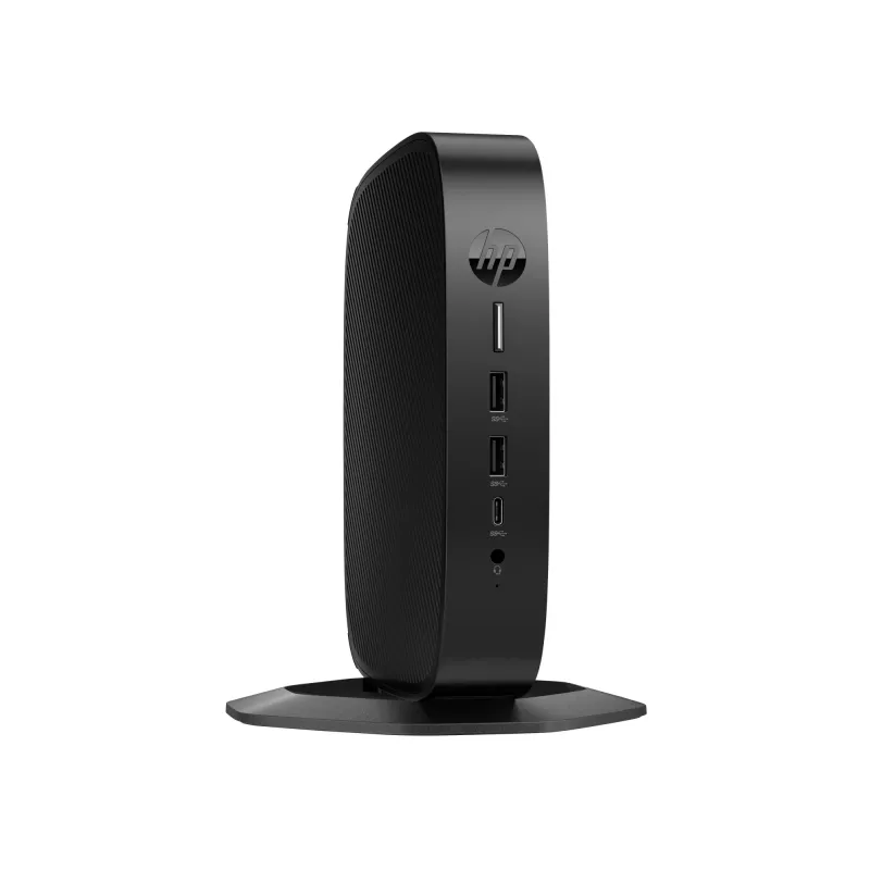 HP Elite t655 thin client SFF πακέτο, AMD Ryzen Embedded R2314, 8 GB RAM, 32 GB eMMC, Radeon Graphics, Wi-Fi 6, Bluetooth 5.2, IGEL OS, γερμανικό πληκτρολόγιο