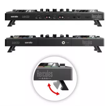 Hercules Inpulse 500 Digital Vinyl System (DVS) Scratcher Μαύρο