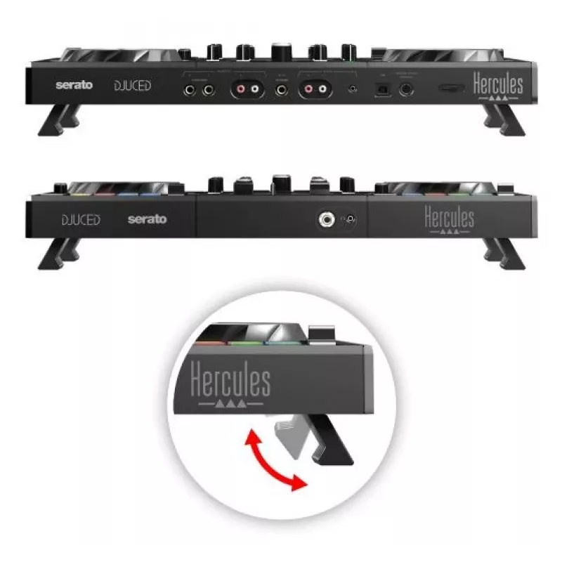 Hercules Inpulse 500 Digital Vinyl System (DVS) Scratcher Μαύρο