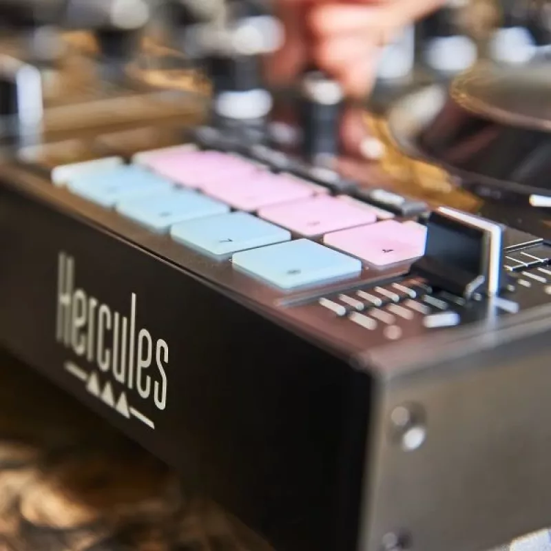 Hercules Inpulse 500 Digital Vinyl System (DVS) Scratcher Μαύρο
