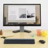 Logitech MK470 Ασύρματο πληκτρολόγιο+ποντίκι, Graphite, ποντίκι συμπεριλαμβάνεται, QWERTY US, USB