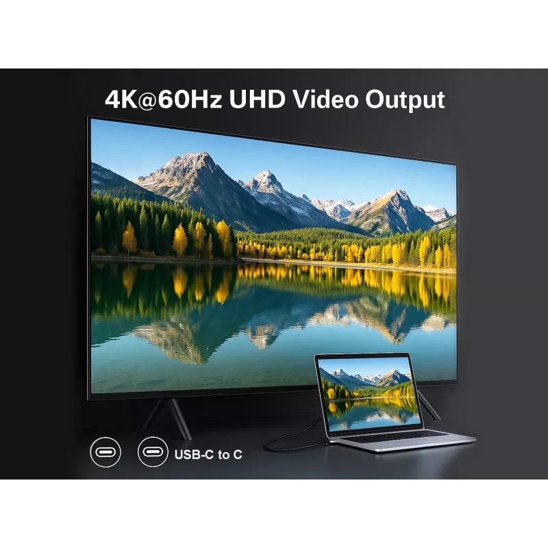 Equip 128431 Καλώδιο USB USB 3.2 Gen 2x2 1 m USB A/USB C USB C Μαύρο