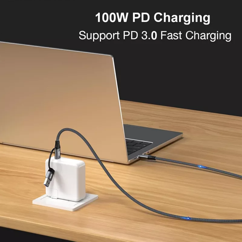 Equip 128432 Καλώδιο USB USB 3.2 Gen 2x2 2 m USB A/USB C USB C Μαύρο