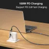 Equip 128433 Καλώδιο USB USB 3.2 Gen 2x2 3 m USB A/USB C USB C Μαύρο