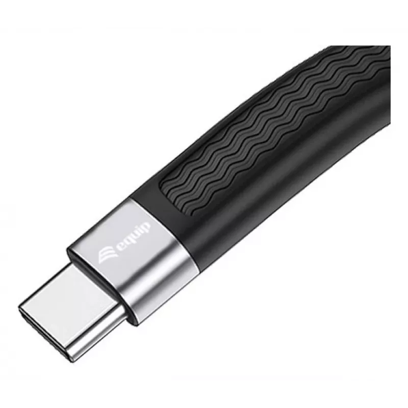 Equip 128410 Καλώδιο USB USB4 Gen 3x2 0,13 m USB C Μαύρο