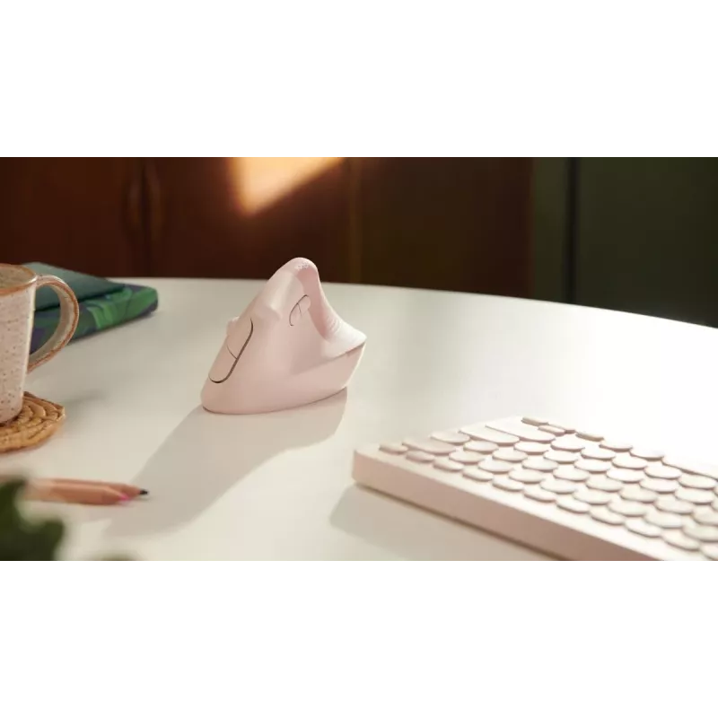 LOGITECH Lift Δεξιόχειρας Ποντίκι Ασύρματο Rose / Dark Rose