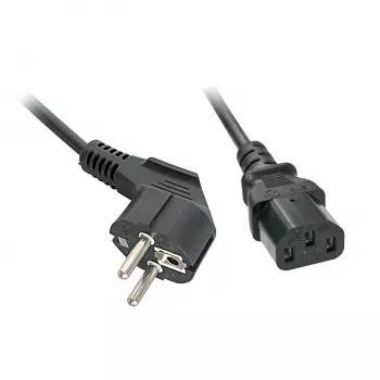 Lindy 30337 Καλώδιο τροφοδοσίας Μαύρο 5 m CEE7/7 Υποδοχή C13