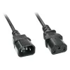 Lindy 2m Καλώδιο επέκτασης C14 σε C13, 2 m, Υποδοχή C14, Υποδοχή C13, H05VV-F3G