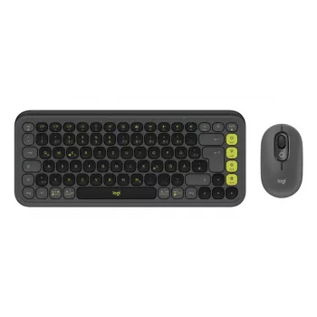 Logitech POP Icon Combo Mini πληκτρολόγιο & ποντίκι, ασύρματο, Bluetooth, QWERTZ Γερμανικό