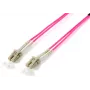 Equip καλώδιο patch οπτικών ινών LC/LC, OM4, 1m