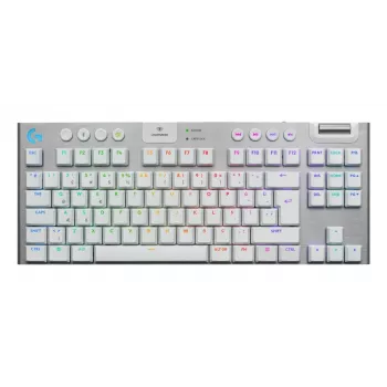 Logitech G G915 X LIGHTSPEED πληκτρολόγιο Gaming USB RF Wireless Bluetooth QWERTY US International λευκό