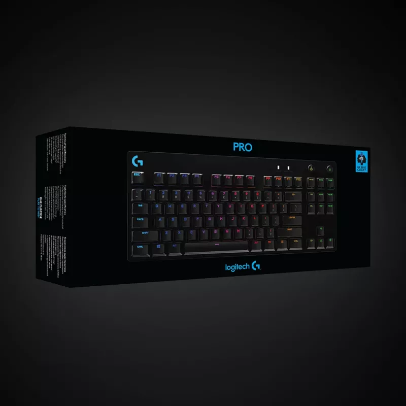Μηχανικό Πληκτρολόγιο Gaming LOGITECH G Pro Μαύρο Qwerty US/Int'l