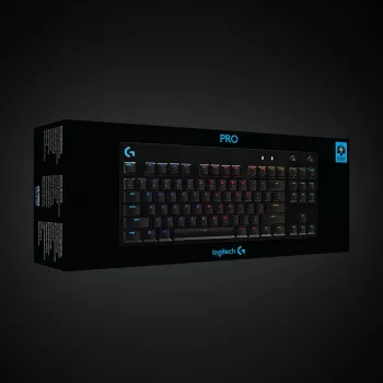 Μηχανικό Πληκτρολόγιο Gaming LOGITECH G PRO Μαύρο Qwertzu Γερμανικό