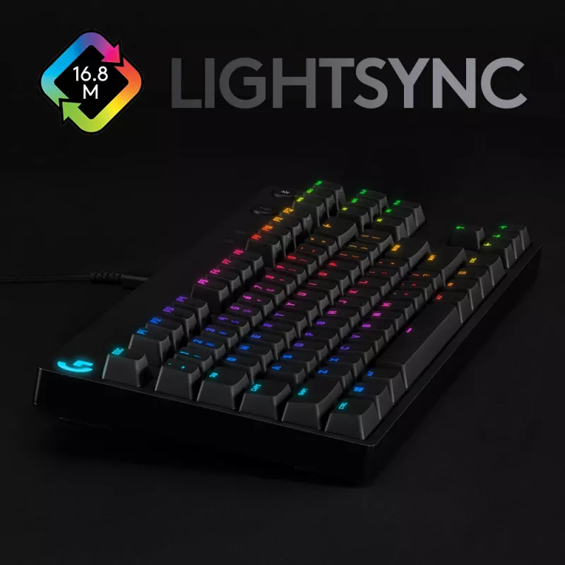 Μηχανικό Πληκτρολόγιο Gaming LOGITECH G PRO Μαύρο Qwertzu Γερμανικό