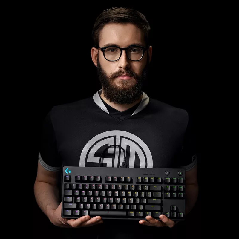 Μηχανικό Πληκτρολόγιο Gaming LOGITECH G PRO Μαύρο Qwertzu Γερμανικό