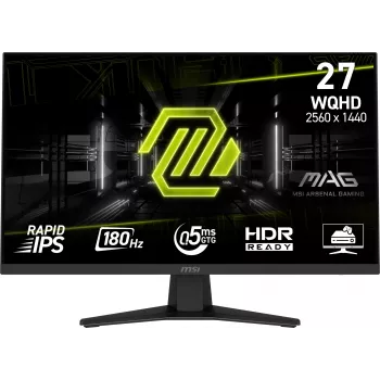 MSI MAG 274QF Οθόνη Υπολογιστή 68,6 cm (27 ίντσες) 2560 x 1440 Pixel Wide Quad HD LCD Μαύρο