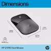 HP Z3700 Dual Silver Ποντίκι, αμφίχειρο, RF Wireless + Bluetooth, Ασημί