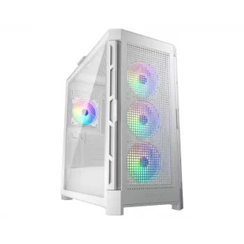 Κουτί Midi-Tower COUGAR Duoface Pro ARGB, Λευκό, Midi-Tower, PC, Λευκό, ATX, EATX, micro ATX, Mini-ITX, SSI CEB, Μέταλλο, Νάιλον, σκληρυμένο γυαλί, Multi