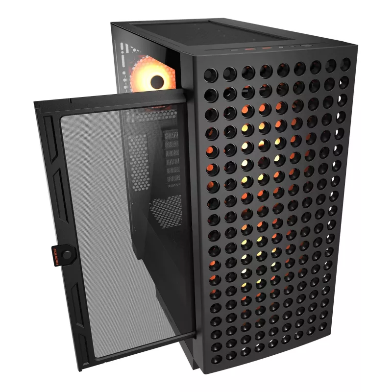 Κουτί Midi-Tower COUGAR, Airface ECO, ARGB, Μαύρο