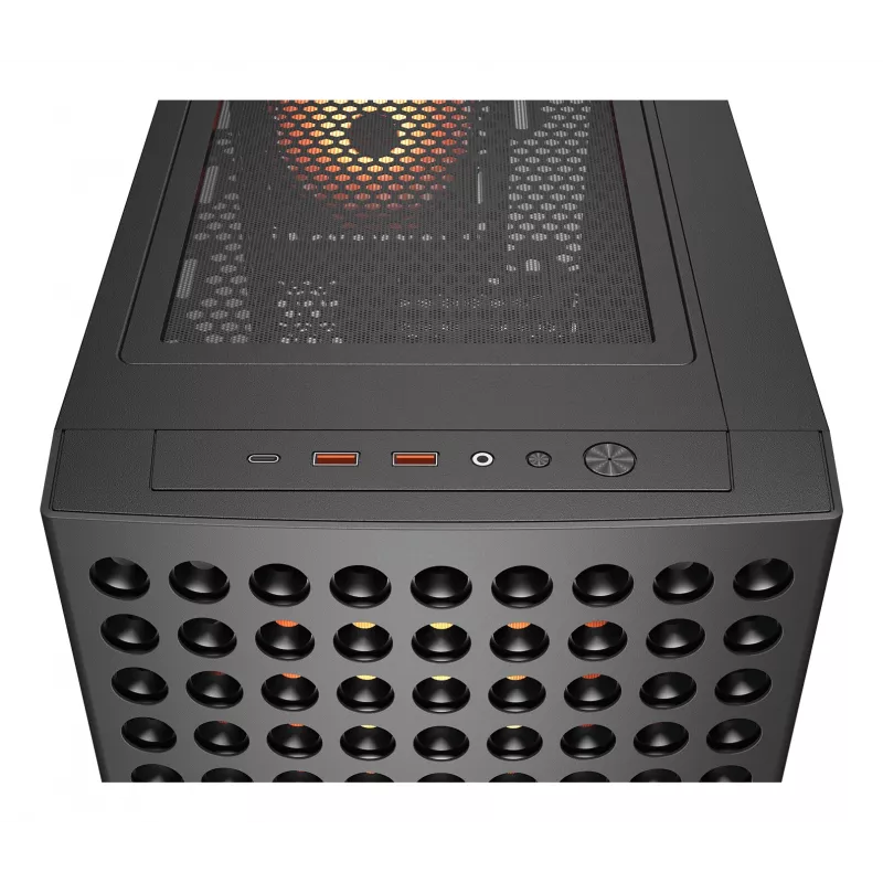 Κουτί Midi-Tower COUGAR, Airface ECO, ARGB, Μαύρο