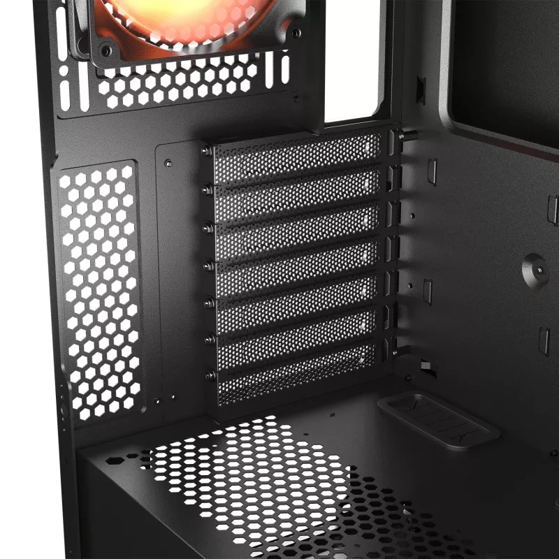 Κουτί Midi-Tower COUGAR, Airface ECO, ARGB, Μαύρο