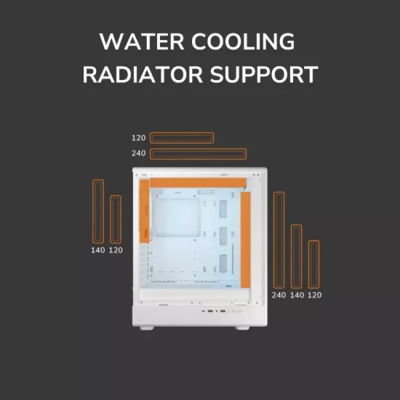 Κουτί Midi-Tower COUGAR Airface Pure PRO, ARGB, Μαύρο