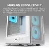 Κουτί Midi-Tower COUGAR Airface Pure PRO, ARGB, Μαύρο