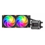 COUGAR CPU υδρόψυξη Poseidon Ultra 240, ARGB, μαύρο, All-in-One υδρόψυκτρο, 12 cm, 500 RPM, 2200 RPM, μαύρο
