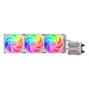 COUGAR CPU υδρόψυξη Poseidon Ultra 360, ARGB, λευκό, All-in-One υδρόψυκτρο, 12 cm, 500 RPM, 2200 RPM, λευκό