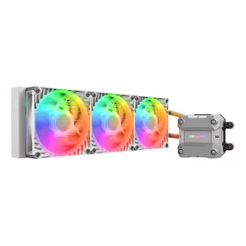COUGAR CPU υδρόψυξη Poseidon Ultra 360, ARGB, λευκό, All-in-One υδρόψυκτρο, 12 cm, 500 RPM, 2200 RPM, λευκό