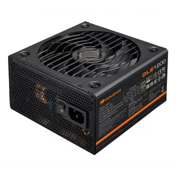 COUGAR GLE 1200 W ATX 3.1 τροφοδοτικό, 80 PLUS Gold, 100-240 V, 50/60 Hz, ATX 20+4 pin, ανεμιστήρας 135 mm, μαύρο