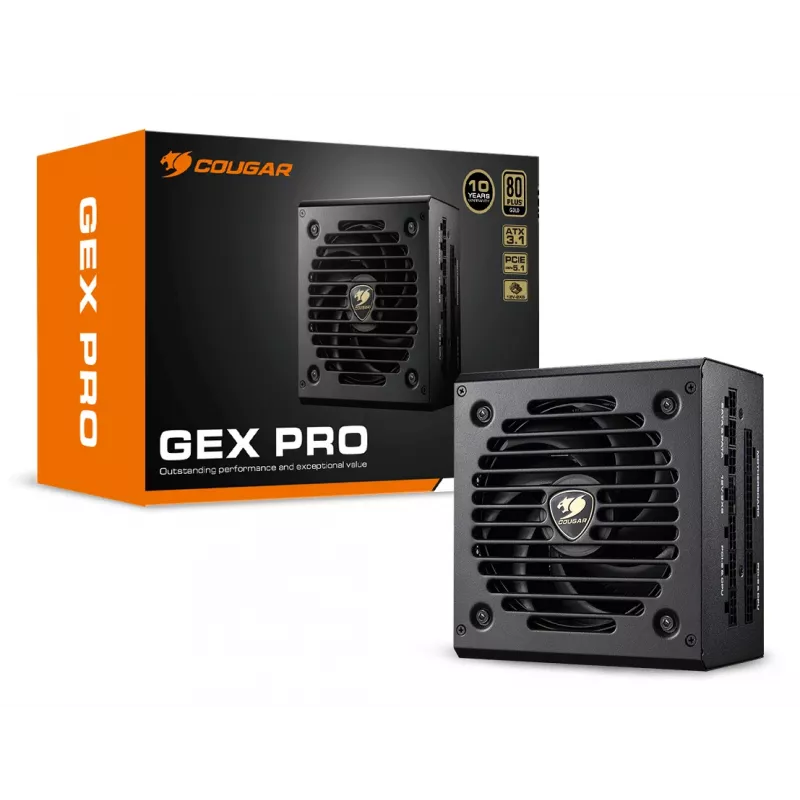 COUGAR τροφοδοτικό GEX PRO 650W ATX3.1 / 80 Plus Gold / Modular