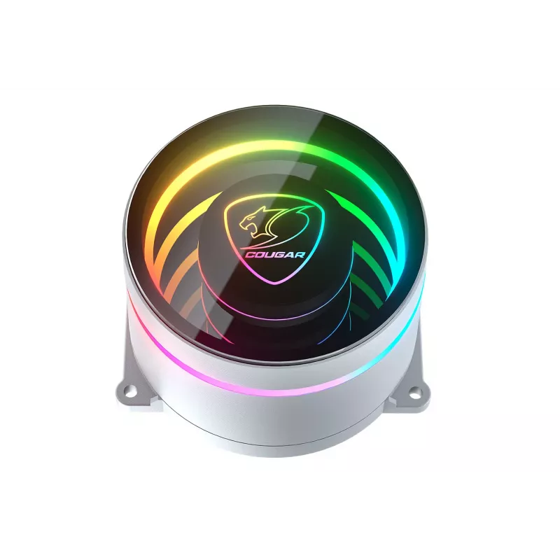 COUGAR CPU υδρόψυξη, Poseidon Elite 240, ARGB λευκό, All-in-One υδρόψυκτρο, λευκό