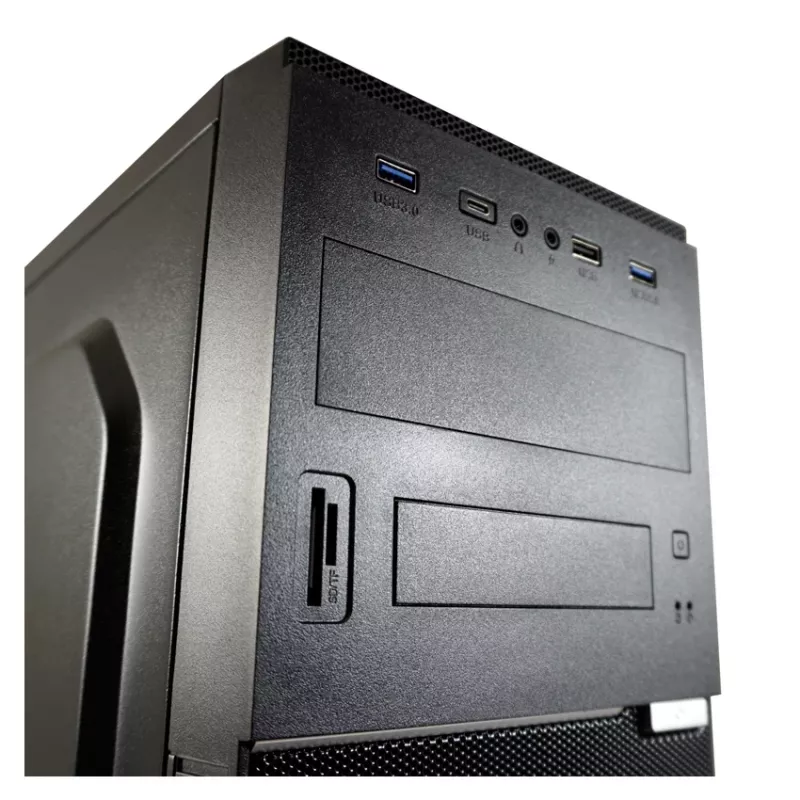 Κουτί PC LC-Power LC-7041B-ON Midi Tower Μαύρο