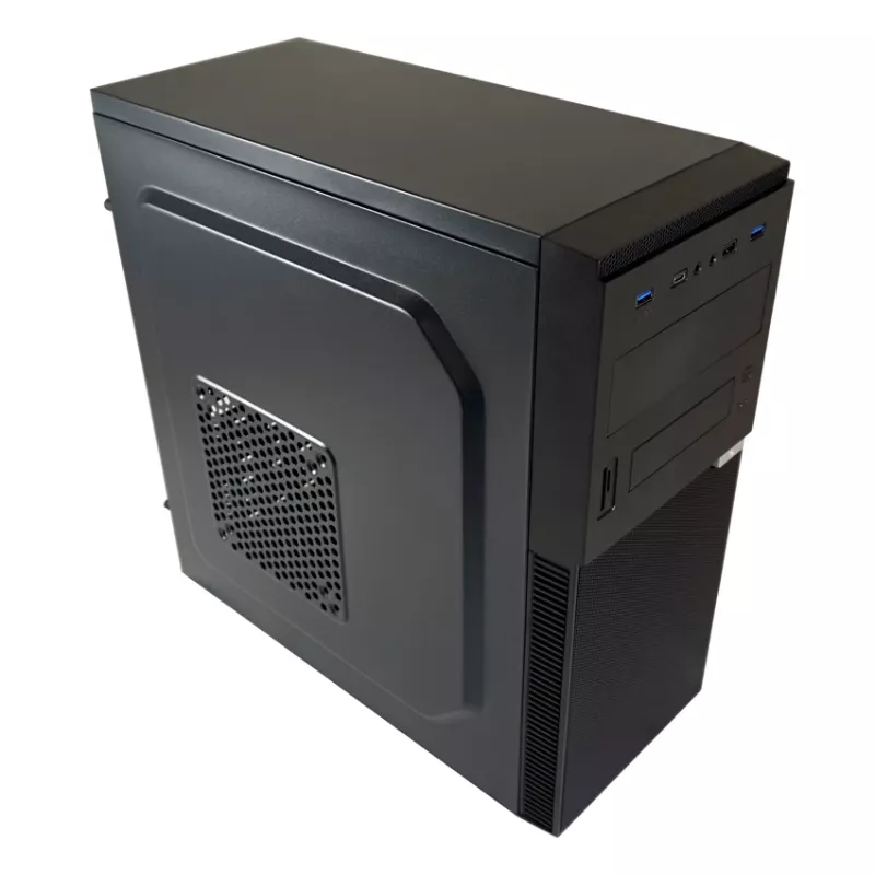 Κουτί PC LC-Power LC-7041B-ON Midi Tower Μαύρο