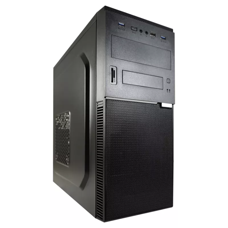 Κουτί PC LC-Power LC-7041B-ON Midi Tower Μαύρο
