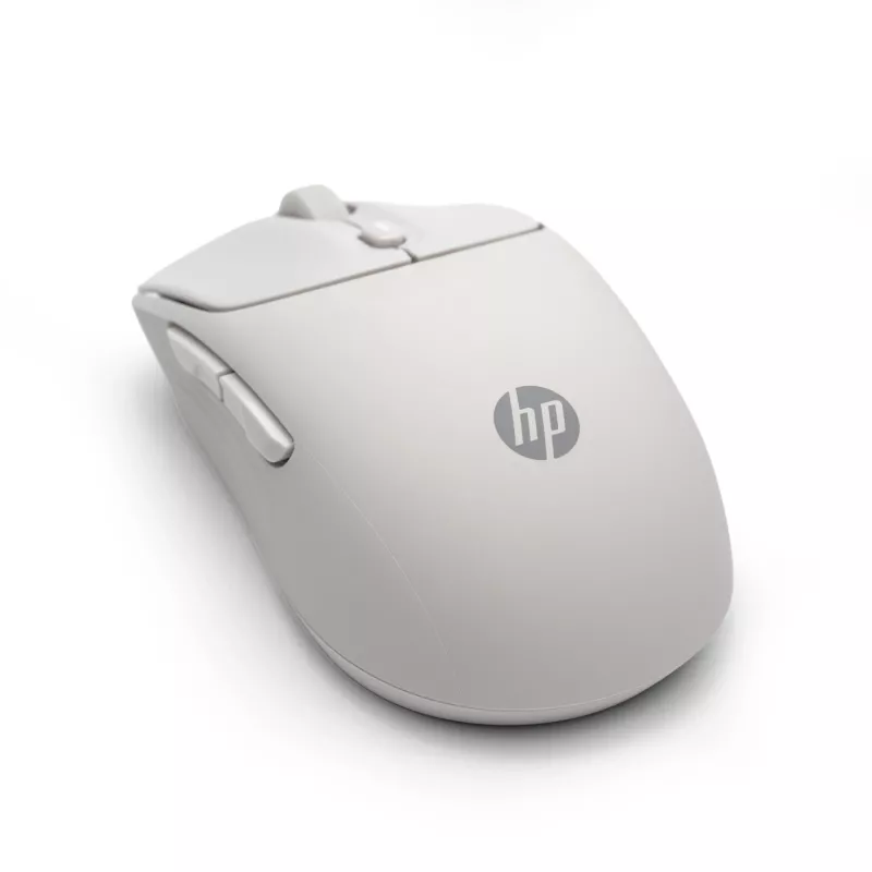HP 400 Αθόρυβο Maple Ασύρματο Ποντίκι, αμφίχειρο, RF Wireless + Bluetooth, 6000 DPI, μπεζ