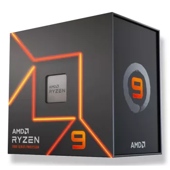 AMD Ryzen 9 7900 - 5,40 GHz - 12 πυρήνες - Υποδοχή AM5 - 76 MB Cache - 65 W - WOF