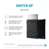 HP Αμφίπλευρη προστατευτική θήκη laptop 15,6 ιντσών ασημί, θήκη, 190 g