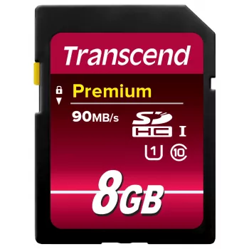 Μνήμη Flash Transcend 8GB SDHC Class 10 UHS-I TS8GSDU1