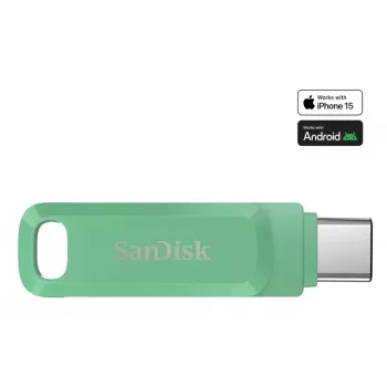 WESTERN DIGITAL SanDisk Ultra Dual Drive Go - 512 GB USB-Stick - USB-C / USB-A - Πράσινο