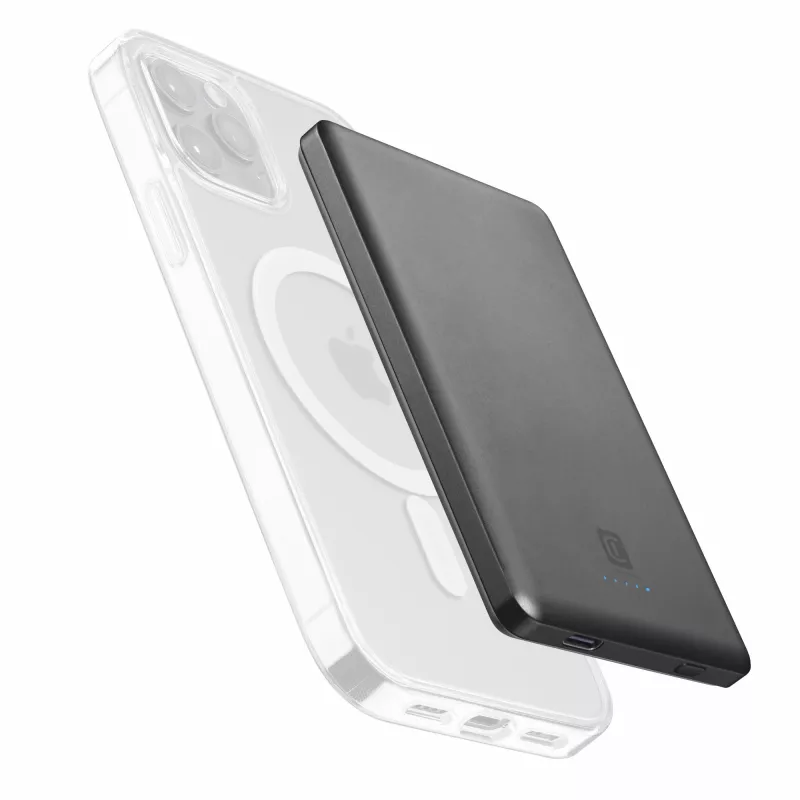 Cellularline Mag Lite 5000 5000mAh Ασύρματο Powerbank συμβατό με MagSafe-Technologie