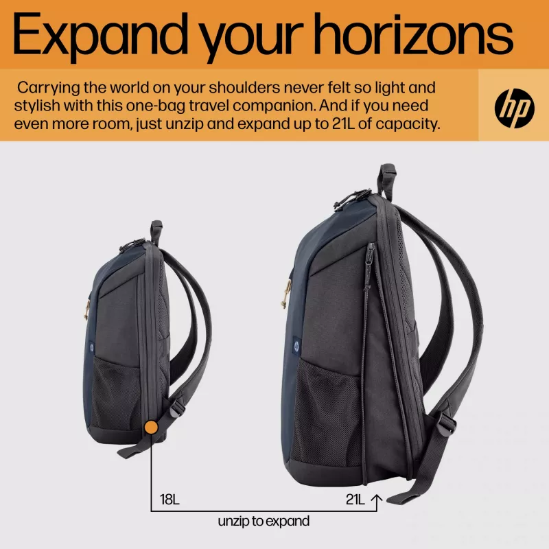 HP Travel 18 Λίτρα 15.6 Iron Γκρι Σακίδιο laptop