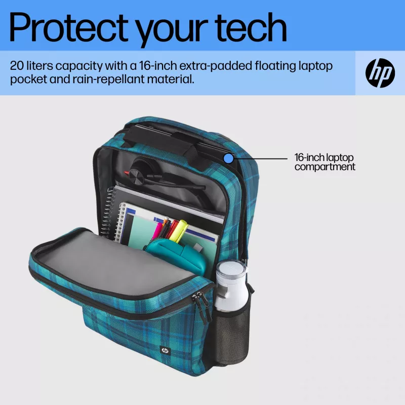 Σακίδιο ελεύθερου χρόνου HP Campus XL Tie Dye Σακίδιο Μαύρο Πολυεστέρας