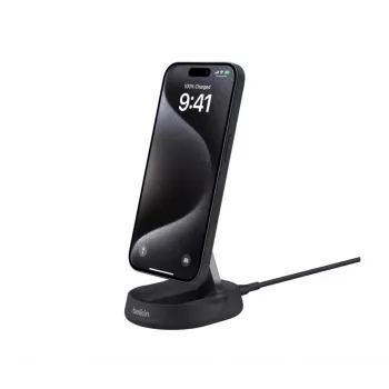 BELKIN ασύρματος σταθμός φόρτισης – Boostcharge Pro – Qi2 15 W – Μαύρο